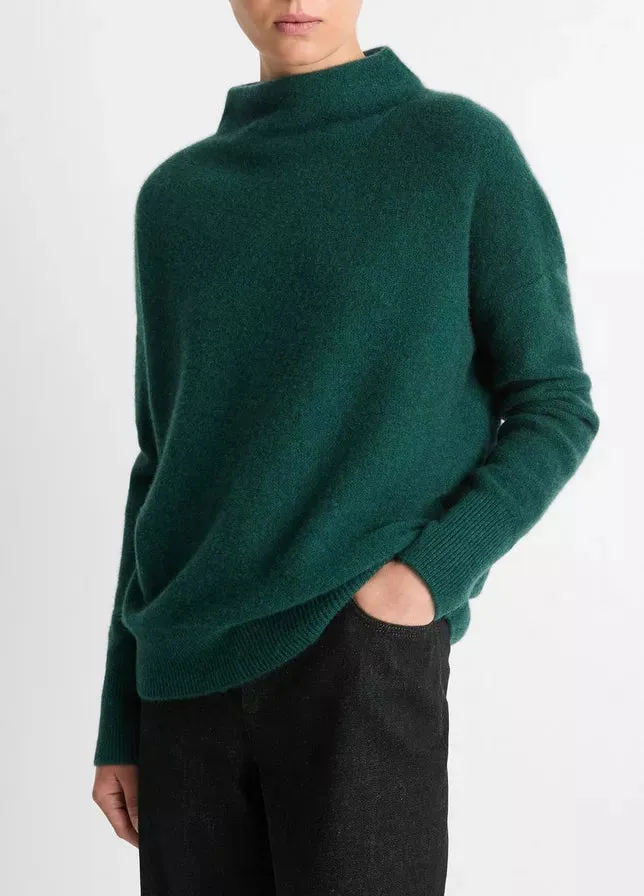 Boiled Funnel Neck Pullover