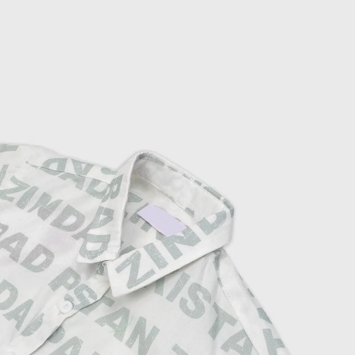 Boys Casual Shirt Zindabad - White