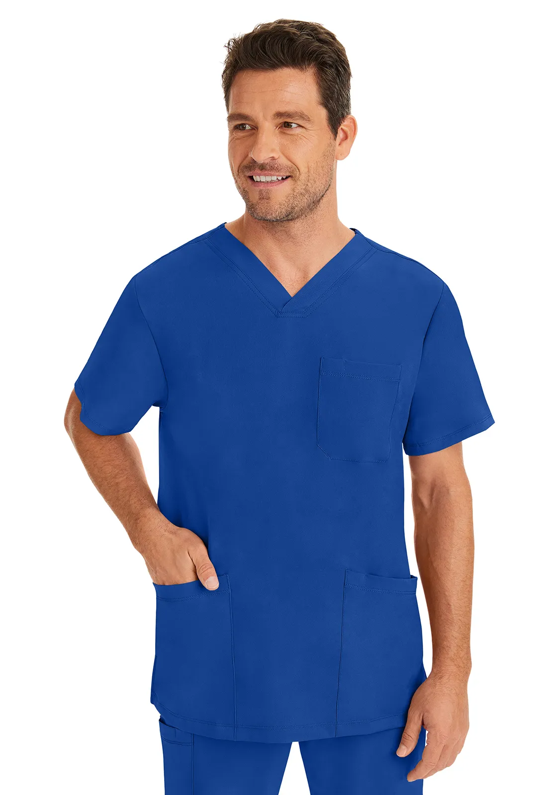 Healing Hands Mens-Mathew Scrubs Top